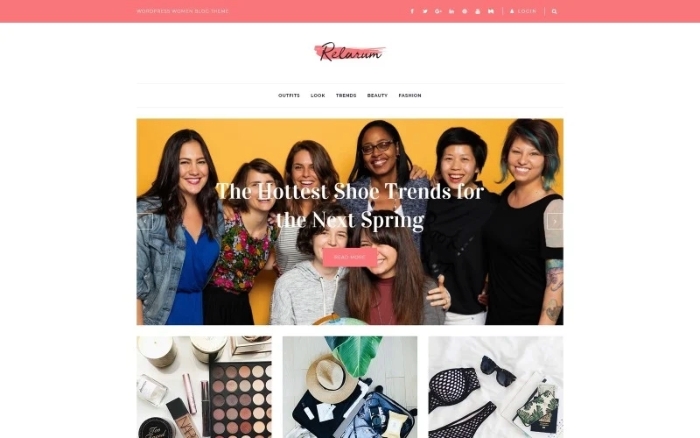 Relarum – Women Blog Multipurpose Classic WordPress Elementor Theme 1.0.0