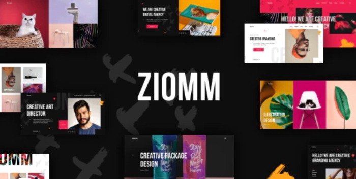 Ziomm – Creative Agency & Portfolio WordPress Theme 1.0.5