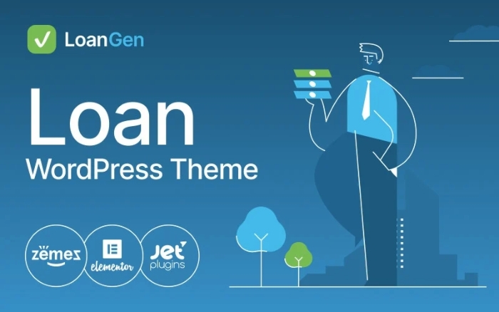 LoanGen – Loan WordPress Theme 1.0.1