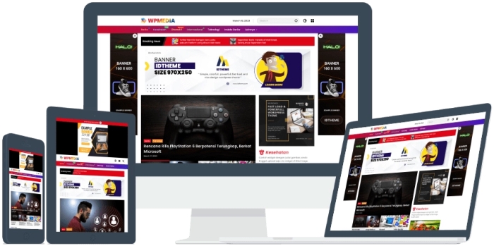Wpmedia WordPress Theme 1.1.6