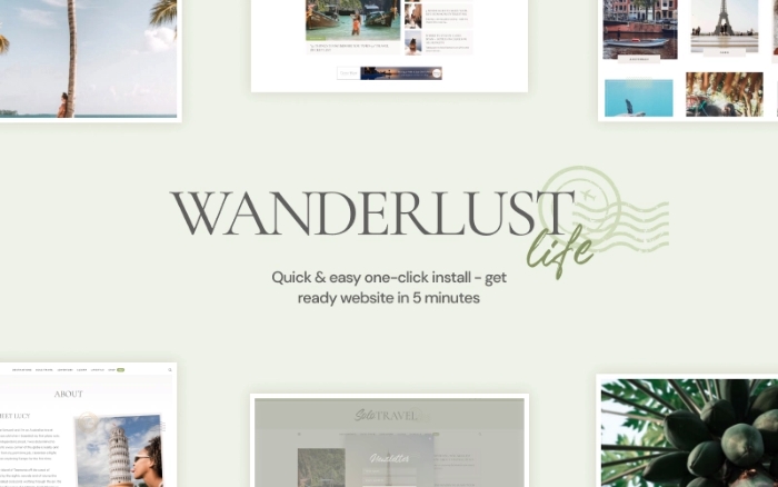 Wanderlust Life – Nomad and Travel Blog WordPress Theme 1.0.0