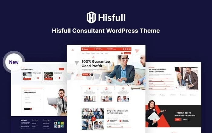 Hisfull – Consultant Responsive WordPress Theme 1.0.0