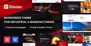Steeler – Industrial & Manufacturing WordPress Theme 1.2.1