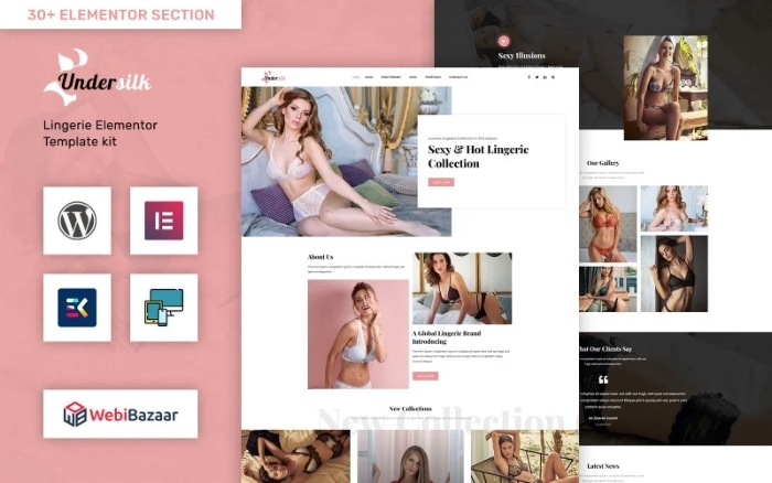 UnderSlik – Lingerie WordPress Theme 1.0