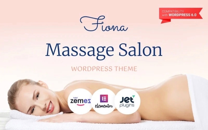 Fiona – Beauty Spa & Massage Salon Responsive WP Theme 1.0.1
