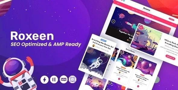 Roxeen – Personal Lightweight WordPress Theme 1.6