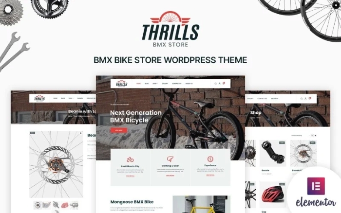 Thrills – Bicycle & Bike Shop WordPress Theme 1.0.0