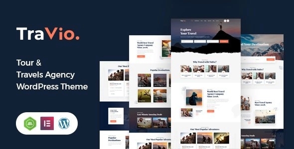 Travio - Tour & Travels Agency Template 1.7