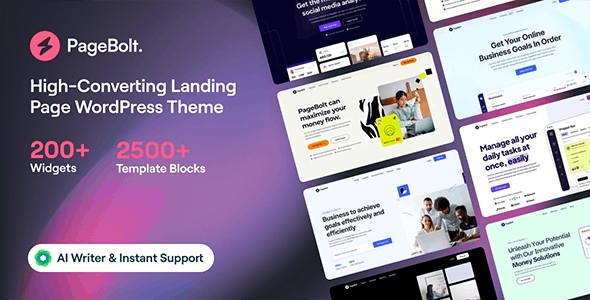 PageBolt – Landing Page WordPress Theme 2.0.14