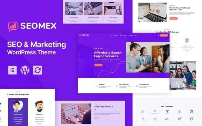 SEOMEX – SEO Agency & Online Marketing WordPress Theme 1.0.0