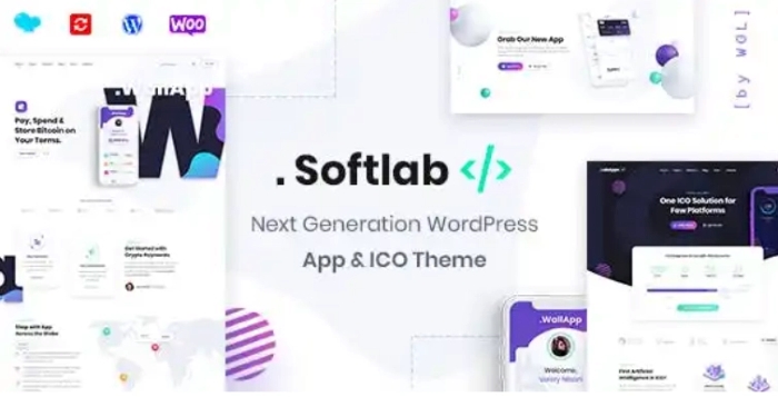 Softlab – Startup and App WordPress Theme 1.3.4