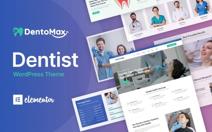 DentoMax – Dentist Medical & Healthcare WordPress Theme 1.0.0
