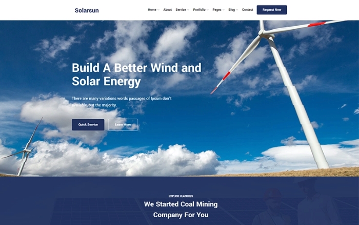 Solarsun – Solar Energy WordPress Theme 1.0.0