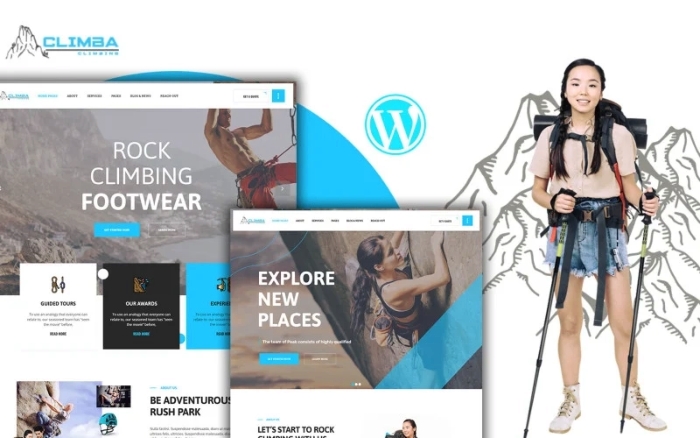 Climba Outdoor Mountain Hiking WP Theme 1.4.2