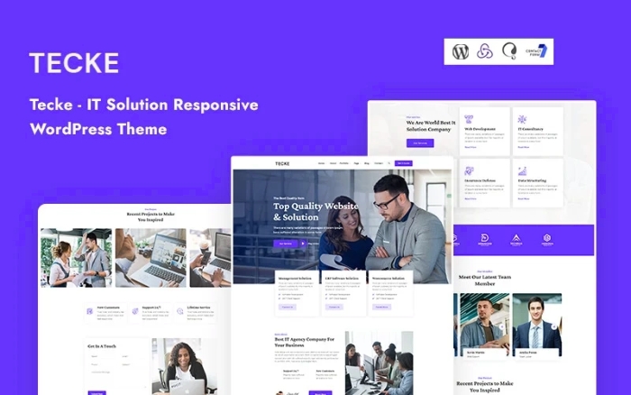 Tecke – IT Solution WordPress Theme 1.0.0