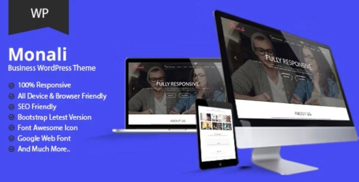 Monali – Business Agency WordPress Theme 1.5
