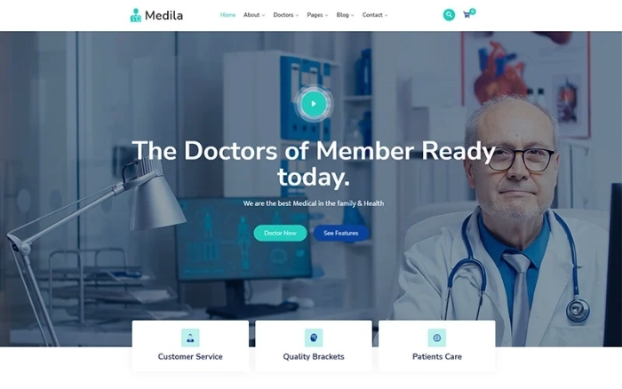 Medila – Medical Service WordPress Theme 1.0.0