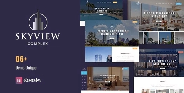 Skyview Complex – One Page Single Property WP Theme 2.1.0