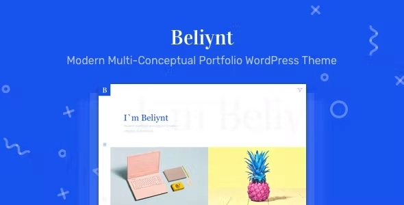 Beliynt – Modern Multi-Conceptual Portfolio WP Theme 2.1
