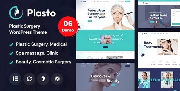 Plasto – Plastic Surgery & Medical WordPress Theme 1.0.0