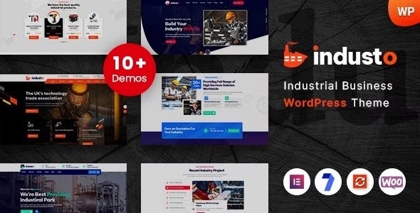 Industo – Industrial Industry & Factory Theme 1.0.4