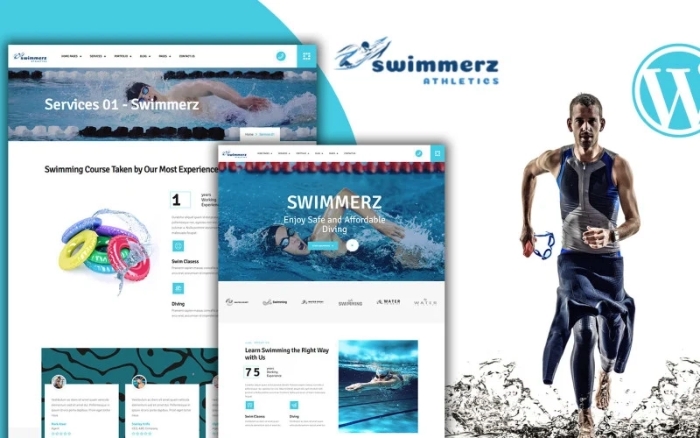 Swimmerz – Swimming Service WordPress Theme 1.1.0