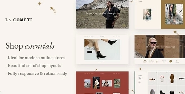 La Comète – Fashion and Clothing Store Theme 1.3