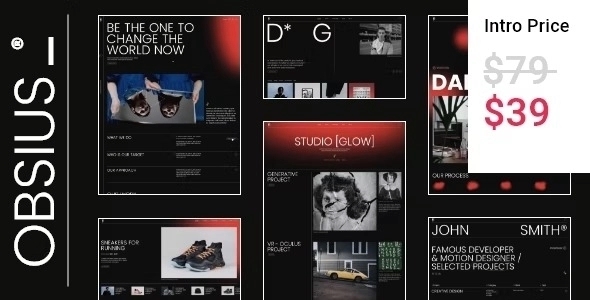 Obsius – Creative Agency Theme 1.1