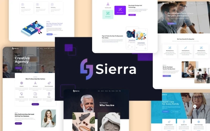 Sierra – Creative & Modern Multipurpose WP Theme 1.1.0
