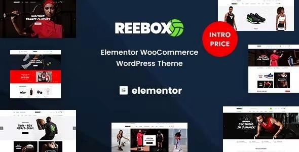 Reebox - Elementor WooCommerce WordPress Theme 1.0.8