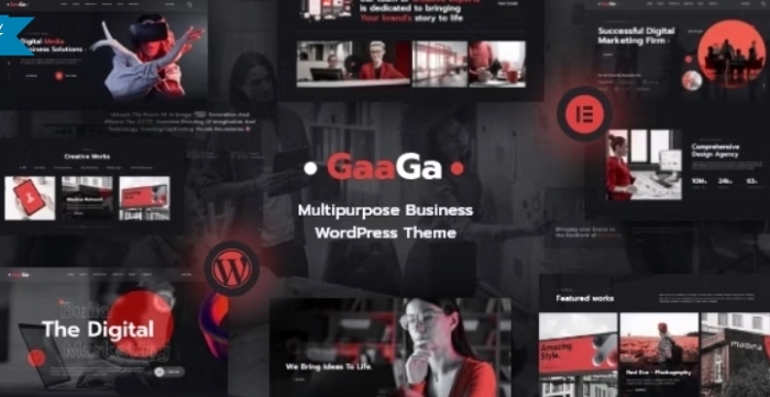 Gaaga – Creative Agency Theme 1.0.9