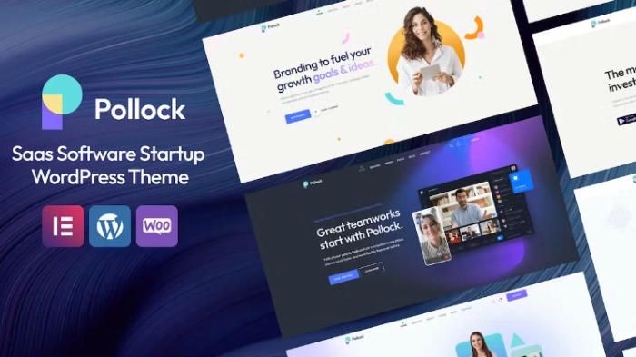 Pollock – Saas Software Startup WordPress Theme 1.2.3
