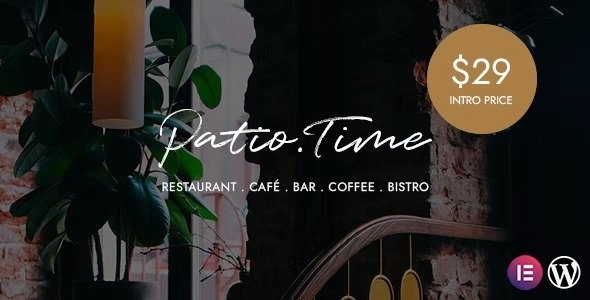PatioTime – Restaurant WordPress Theme 1.2.0
