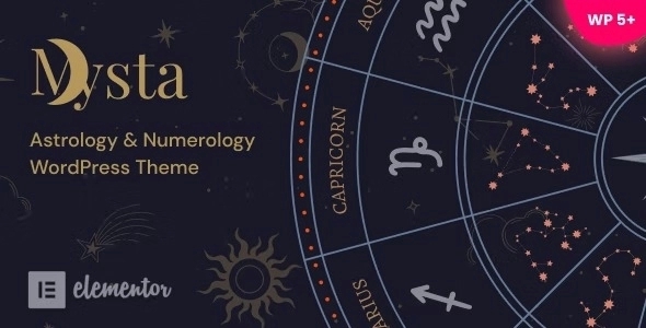 Mysta - Astrology & Numerology WordPress Theme 1.06