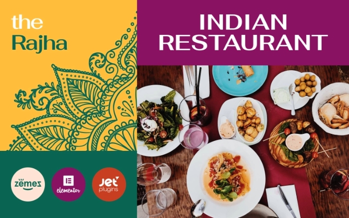 Rajha – Indian Restaurant WordPress Theme 1.0.1