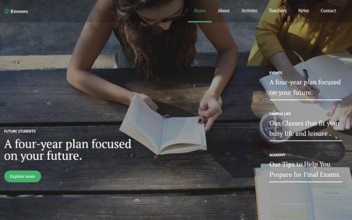 Knowes – Education Multipurpose Modern WP Theme 1.0.0