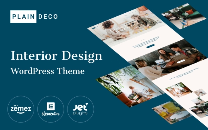 PlainDeco – Interior Design WordPress Theme 1.0.1