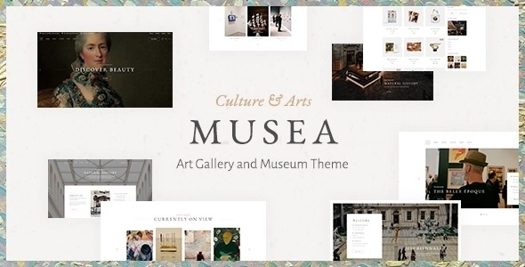 Musea – Art Gallery and Museum Theme 1.4