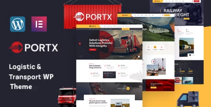 Portx – Logistics and Transportation WordPress Theme 1.0.7