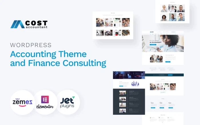 Cost Accountant – WordPress Accounting Theme and Finance Consulting 1.0.1