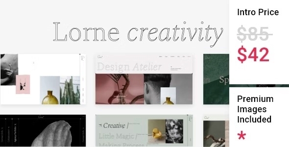 Lorne – Creative Portfolio Theme 1.0