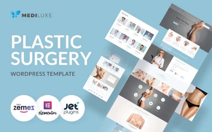 MediLuxe – Plastic Surgery WordPress Theme 1.0.1