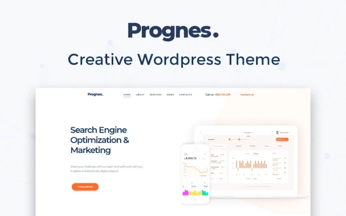 Prognes – Consulting Multipurpose Clean WP Elementor 1.0.0