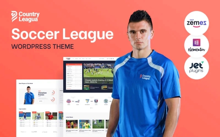 Counter Leagua – Soccer League WordPress Theme 1.2.6