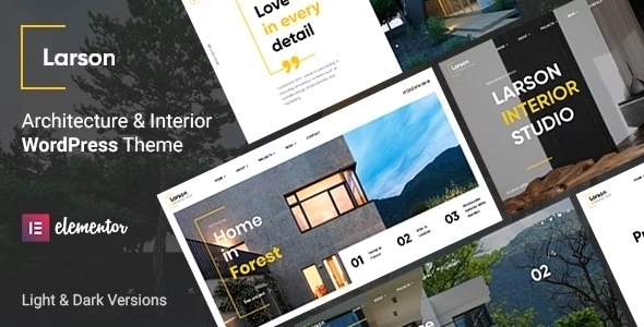 Larson – Architecture WordPress Theme 1.3.4