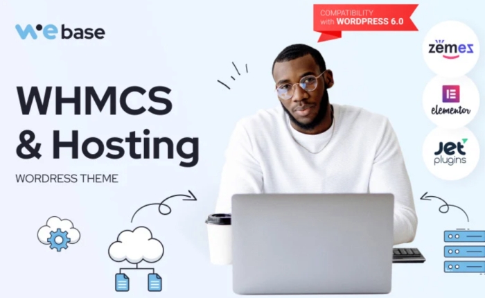 Webase – WHMCS & Hosting WordPress Theme 1.0.1
