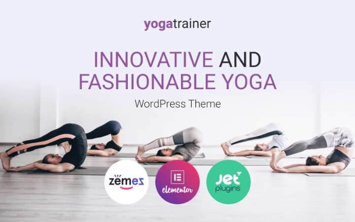 Gloria Miles – Innovative and Fashionable Yoga WP Theme 1.0.0