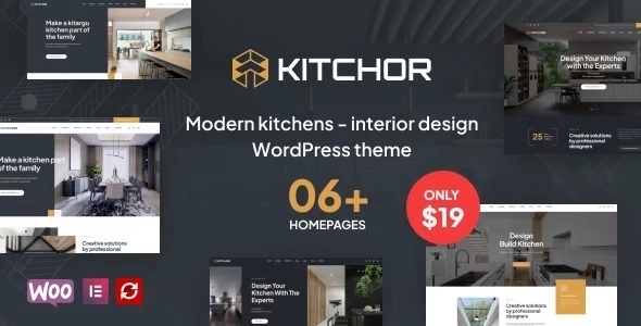 Kitchor – Interior Design WordPress Theme 1.2.4