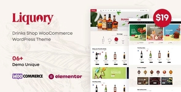 Liquory - Drinks Shop WooCommerce Theme 1.0.8