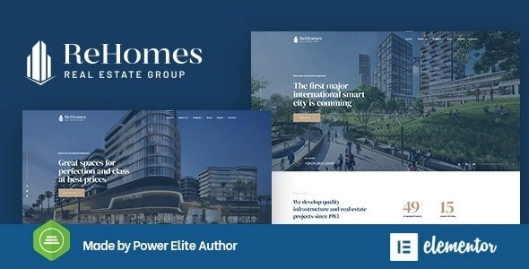 Rehomes – Real Estate Group WordPress Theme 2.0.6